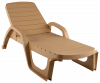 Лежак Прованс арт.ЭП 136103бж, пластик (бежевый) - 5