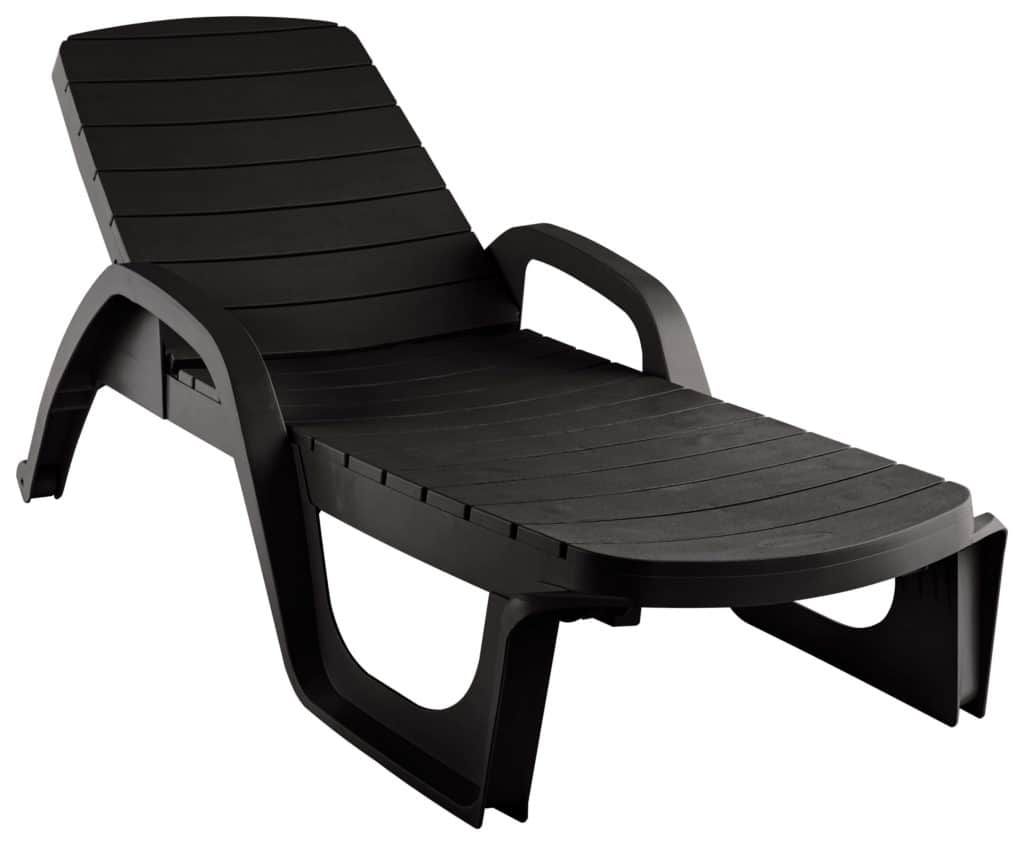 Лежак Прованс арт.ЭП 136103шк, пластик (шоколад)