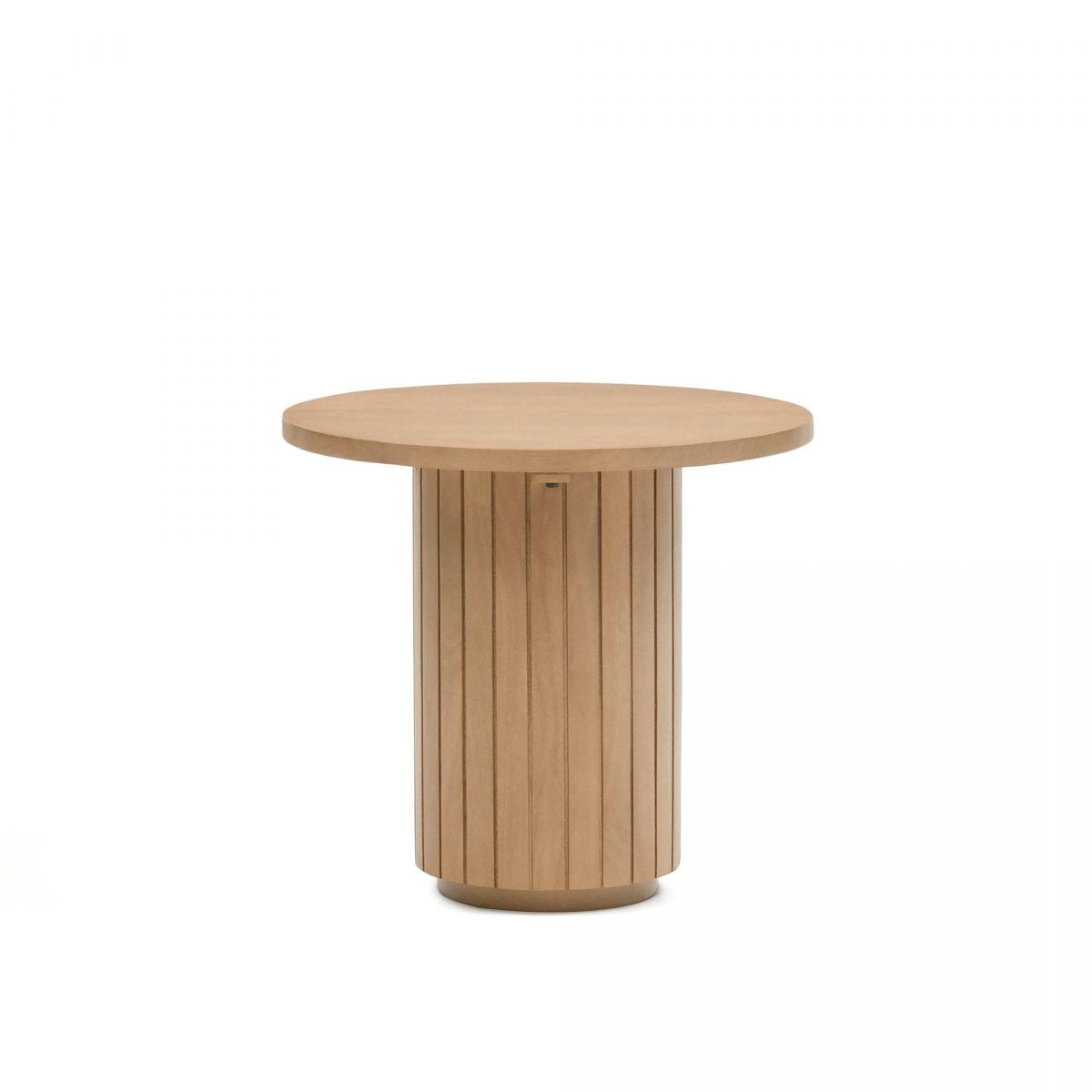 Licia Круглый столик из массива дерева манго 60 см