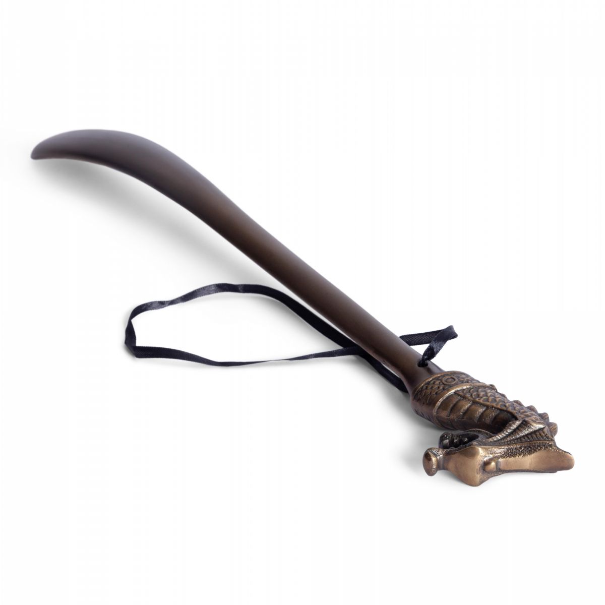 Ложка для обуви Secret De Maison DRAGON2 ( mod. 230-BA ) алюминиевый сплав, 7,5x4,5x51,5 см, латунь-