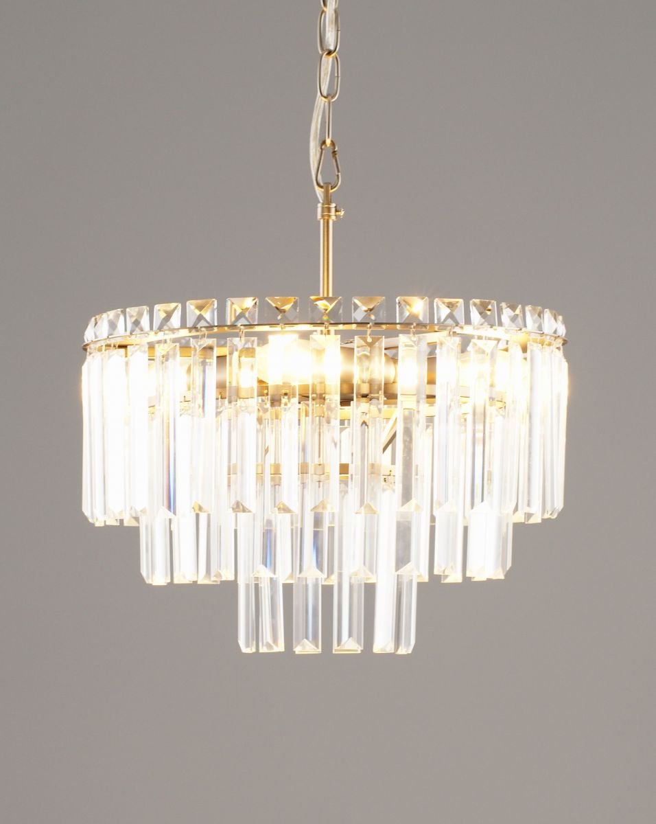 Люстра подвесная Moderli V10736-4P Crystal