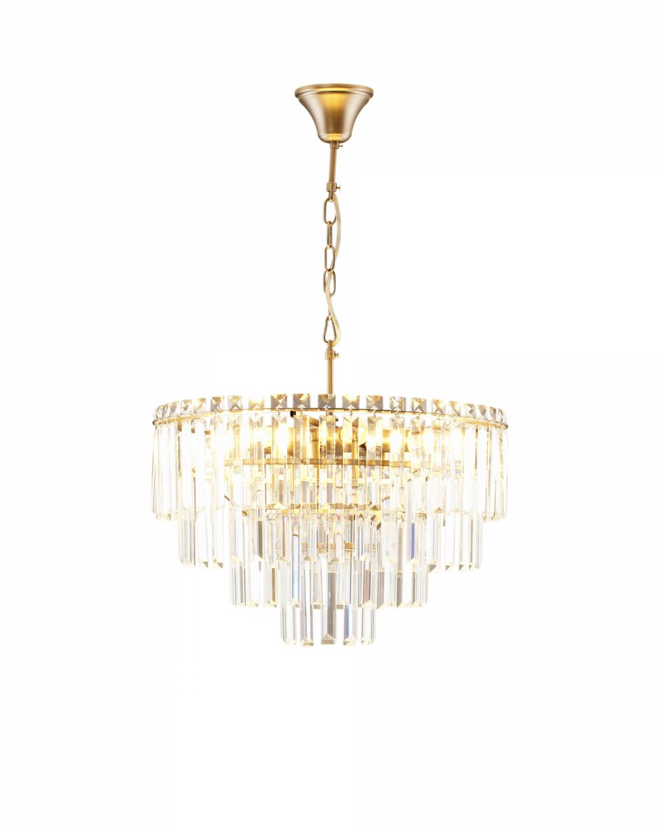 Люстра подвесная Moderli V10738-9P Crystal