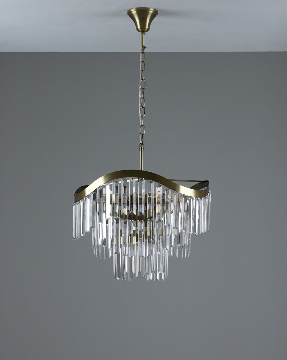 Люстра подвесная Moderli V10768-8P Wave