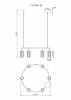 Люстра подвесная Moderli V11066-6P Cora - 6