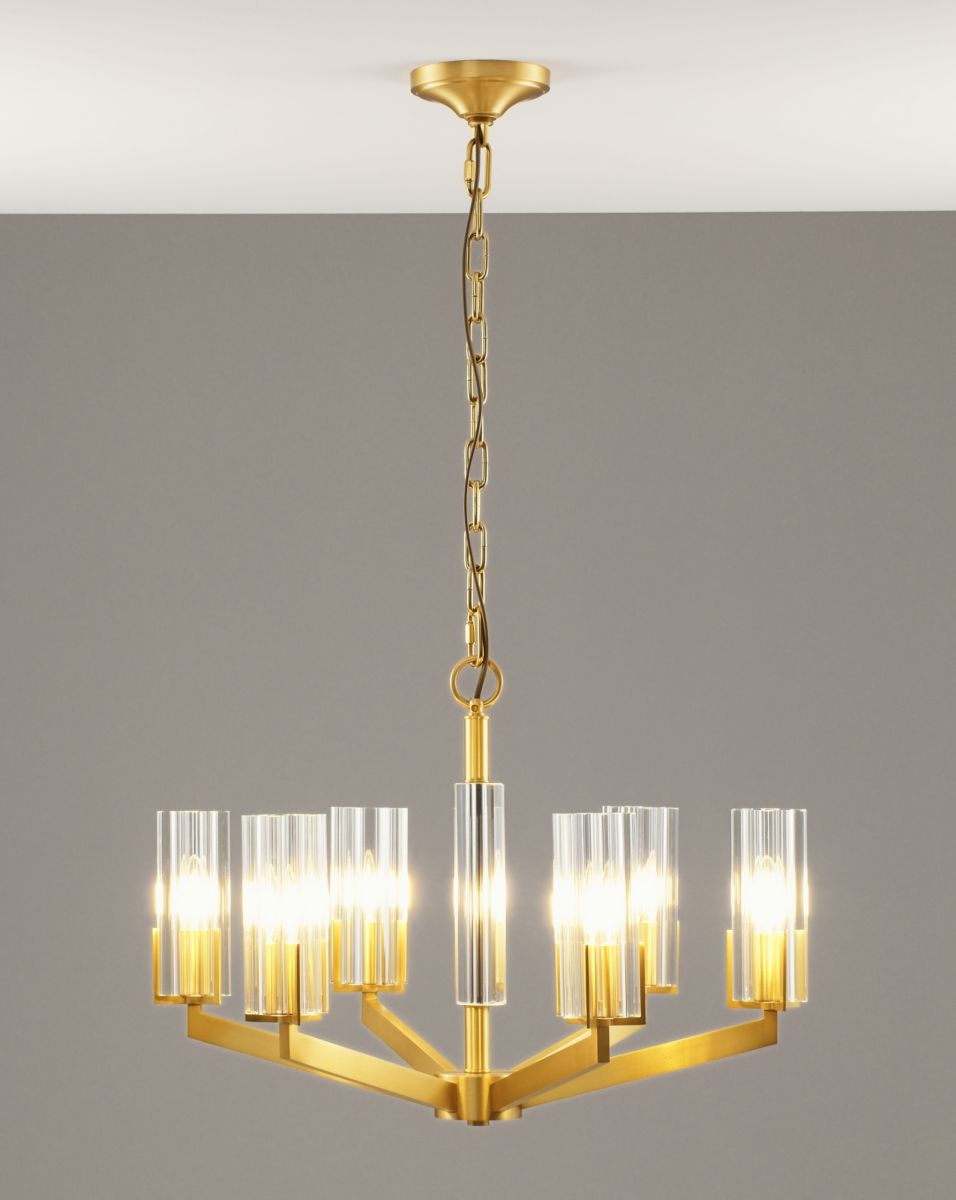 Люстра подвесная Moderli V11074-6P Brass