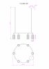 Люстра подвесная Moderli V11603-6P Cora - 7