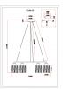 Люстра подвесная Moderli V11684-6P Prismique - 6