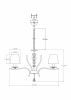 Люстра подвесная Moderli V2551-5P Silvestor 5*E14*60W - 15