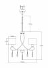Люстра подвесная Moderli V2572-3P Chilly 3*E27*60W - 15