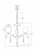 Люстра подвесная Moderli V2601-5P Aramco 5*E14*60W - 15