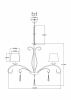 Люстра подвесная Moderli V2602-8P Aramco 8*E14*60W - 7