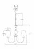 Люстра подвесная Moderli V2613-5P Feels 5*E14*60W - 9