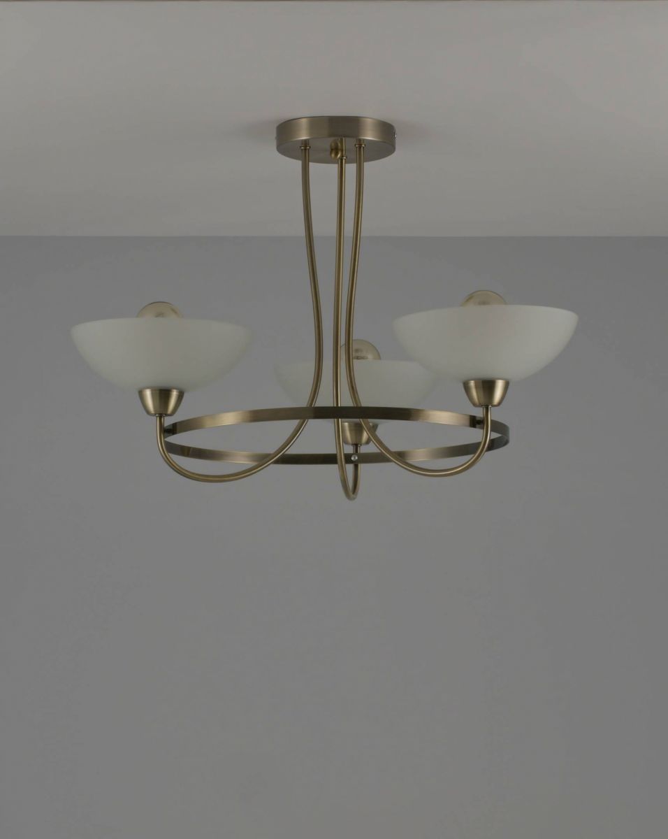 Люстра потолочная Moderli V1200-3C Lione 3*E27*60W