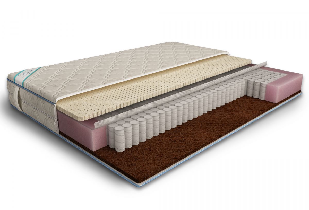 матрас дрема etalon комби латекс memory foam 80х190