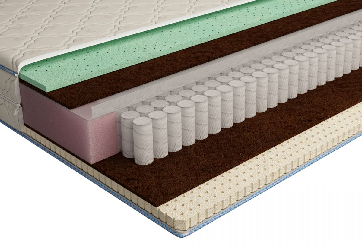 матрас дрема etalon латекс memory aloe 120х195