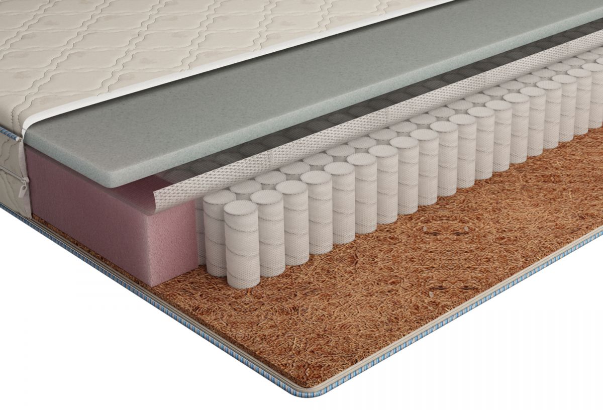 матрас дрема etalon стандарт комби эконом 110х190