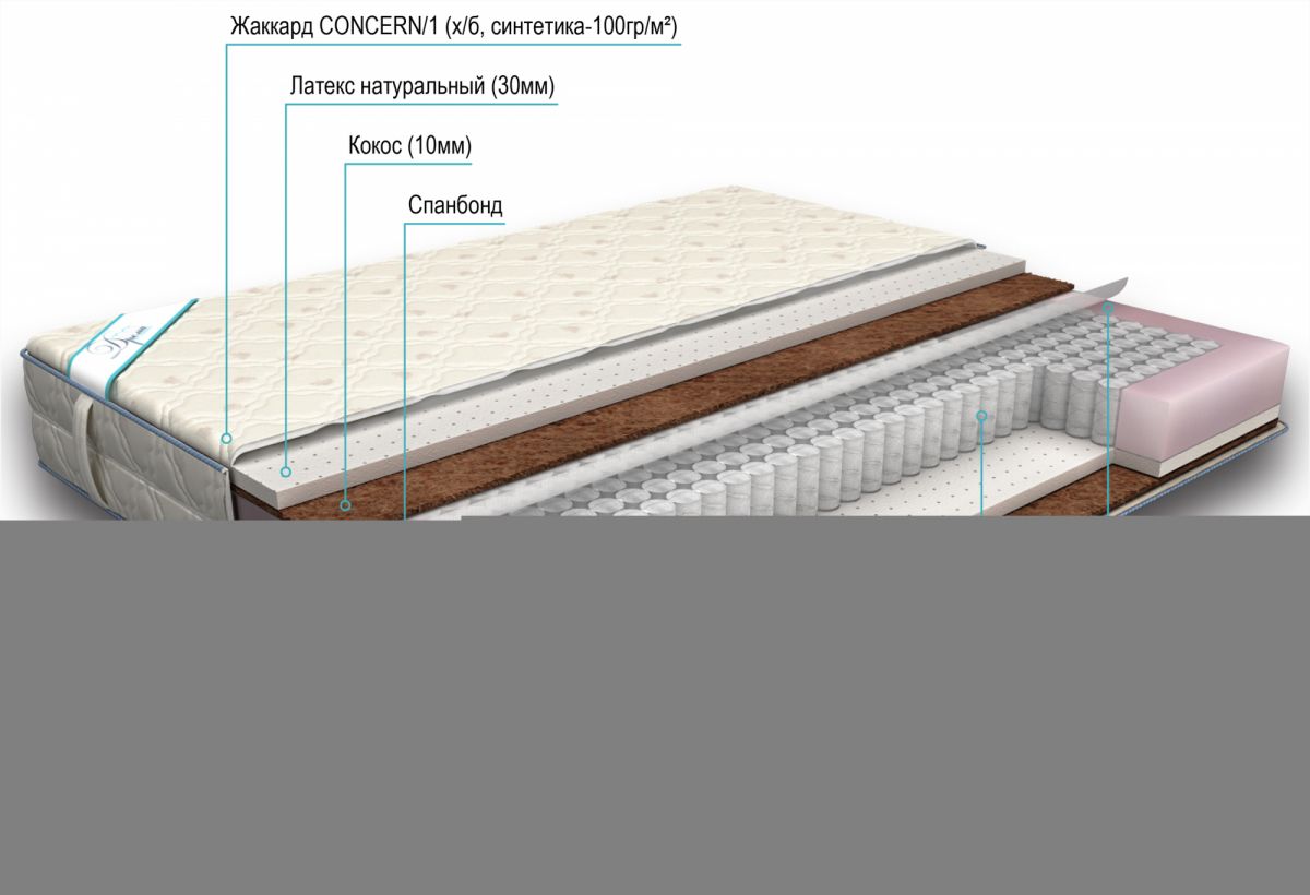 матрас дрема etalon вариант 120х200