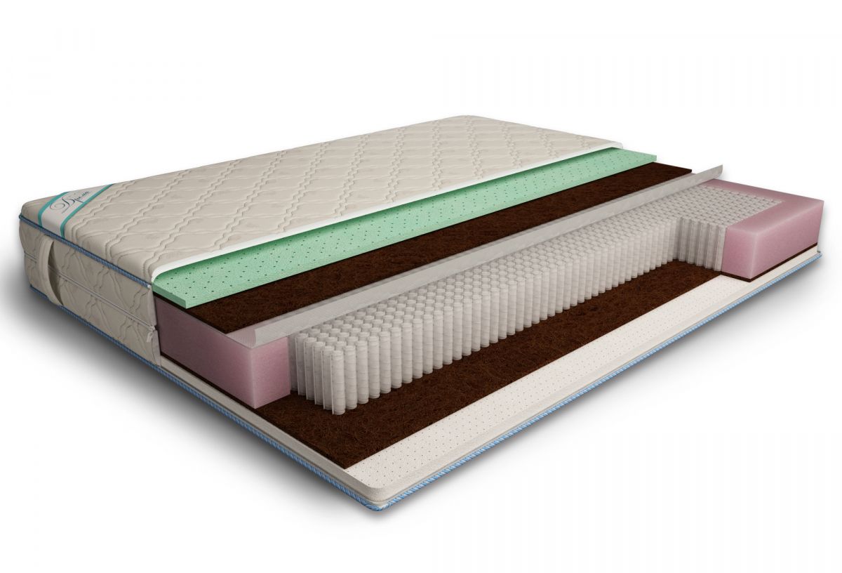 матрас дрема микропакет комби aloe 120х200