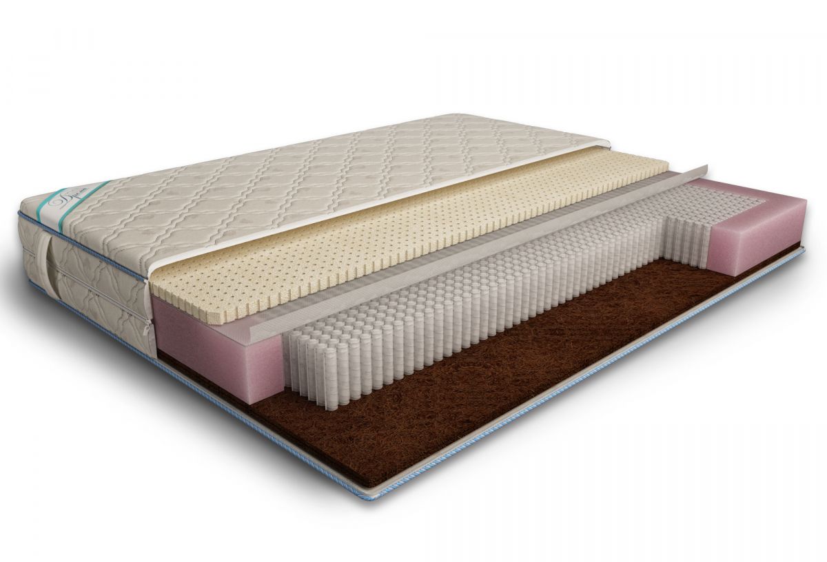матрас дрема микропакет комби латекс memory foam 200х195