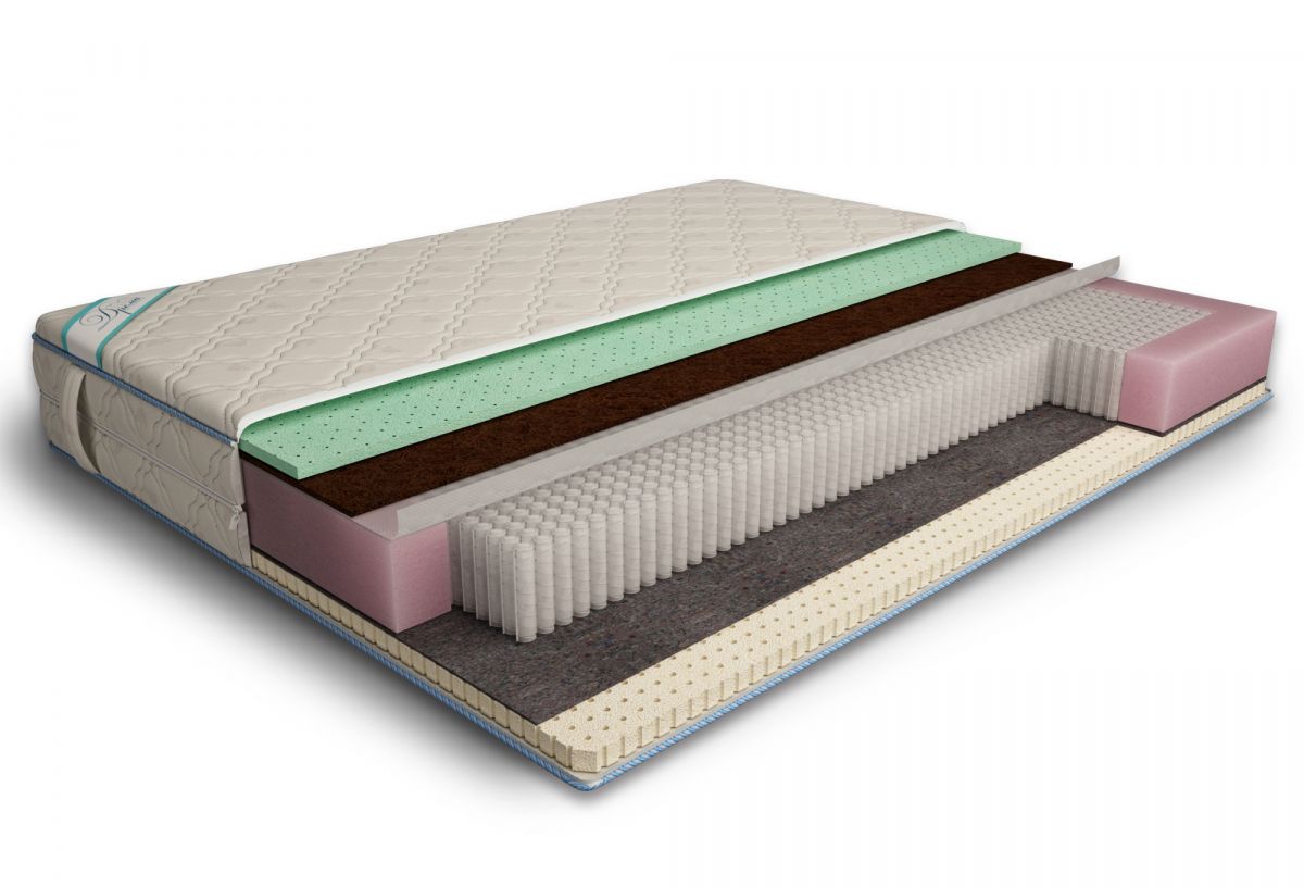 матрас дрема микропакет латекс мемори aloe эконом 180х200