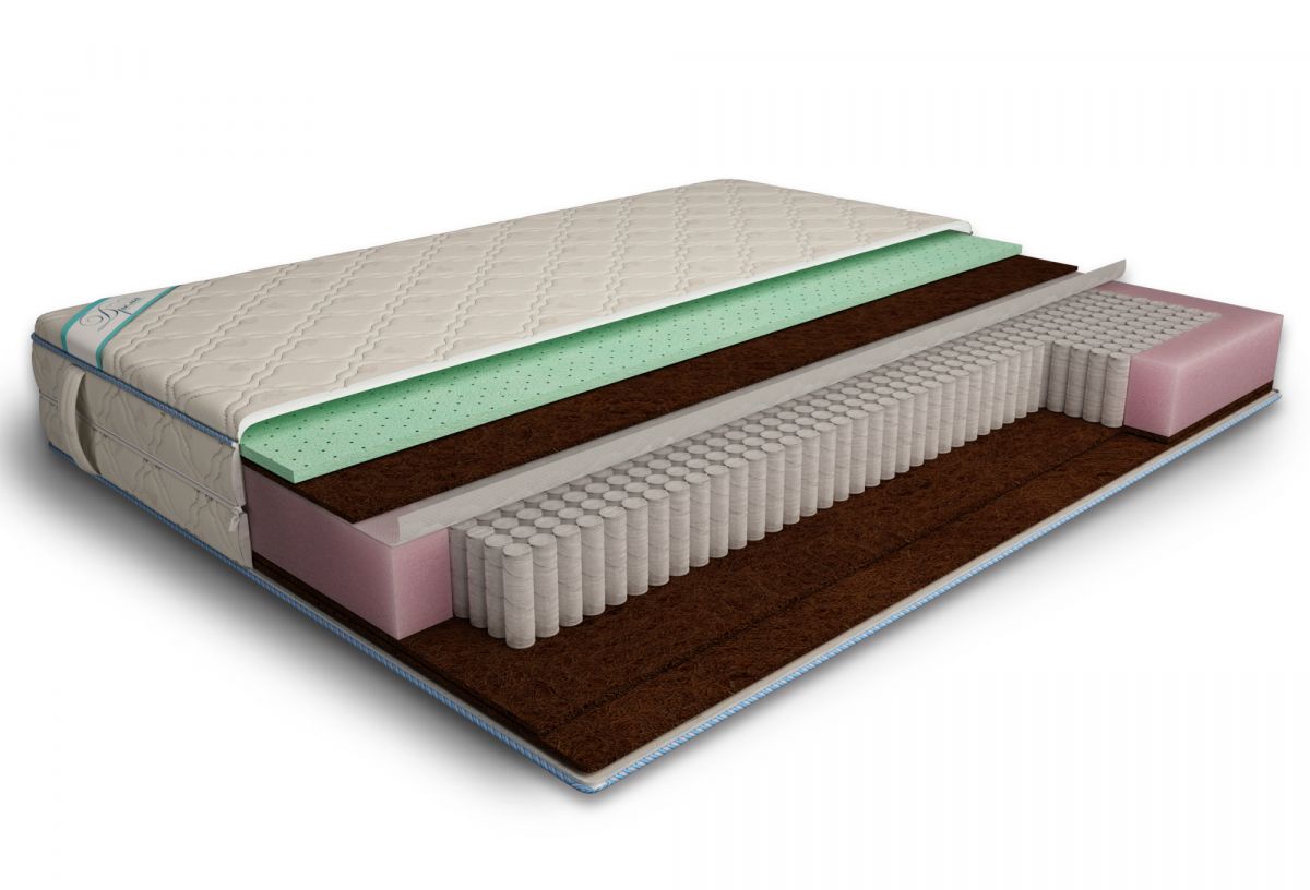 матрас дрема мультипакет латекс aloe мидл эконом 140х200
