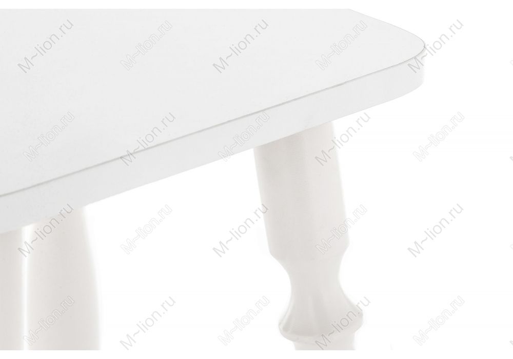 Стул деревянный Грай белый глянец