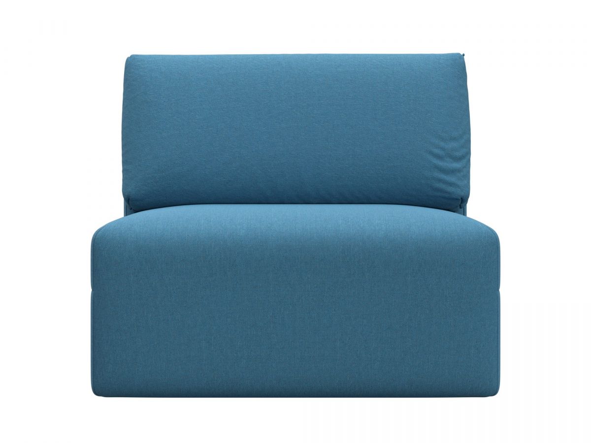 129726 Модуль диван Лига-060 НПБ | рогожка | амур 10 голубой