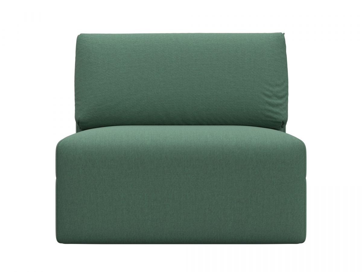 129727 Модуль диван Лига-060 НПБ | рогожка | амур 11 зеленый