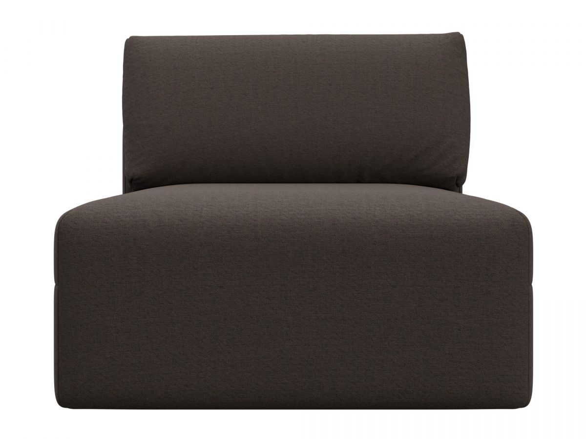 129729 Модуль канапе Лига-060 НПБ | рогожка | амур 05 коричневый