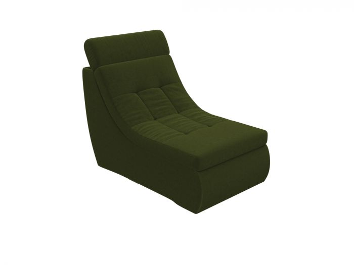 105664 Модуль Холидей Люкс кресло | Микровельвет | Зеленый