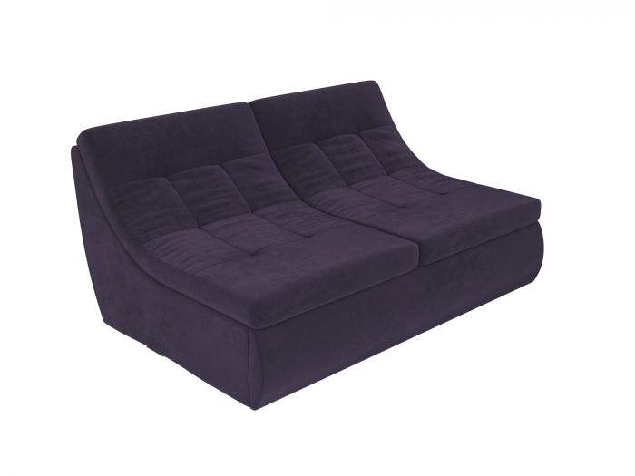 105167 Модуль Холидей раскладной диван | Велюр | Фиолетовый