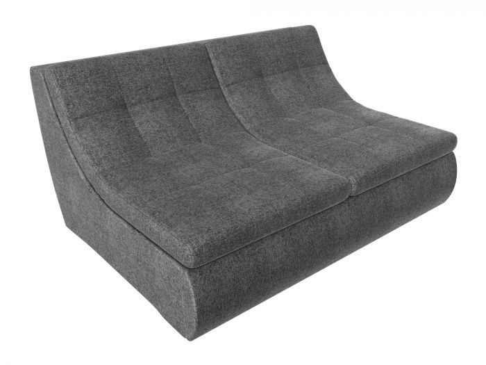 101881 Модуль Холидей раскладной диван | Рогожка | Серый