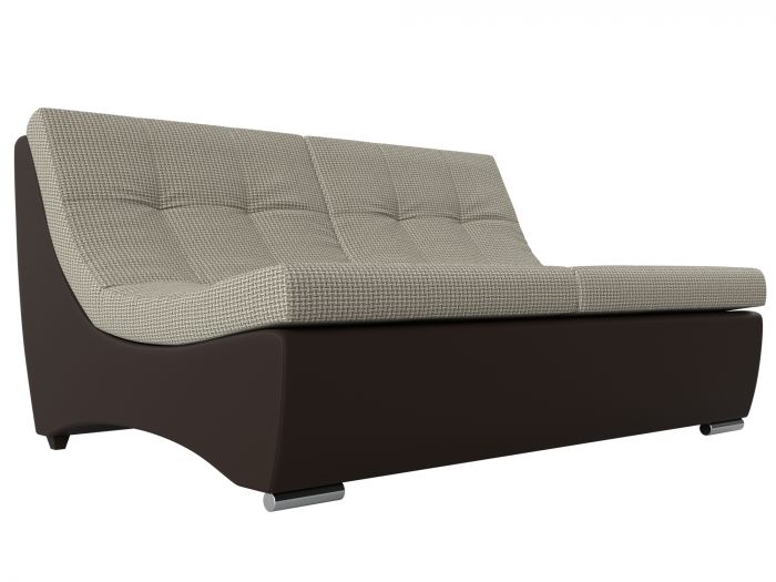 111495 Модуль Монреаль диван | Корфу | экокожа | Корфу 02 | коричневый