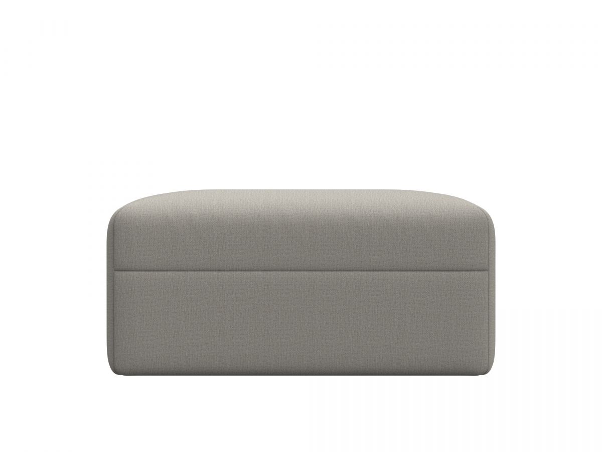 129733 Модуль пуф Лига-060 НПБ | рогожка | амур 02 бежевый