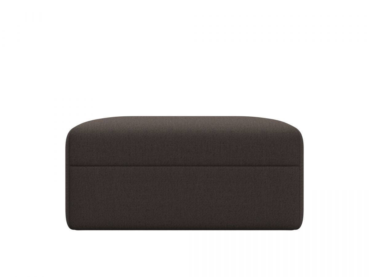 129734 Модуль пуф Лига-060 НПБ | рогожка | амур 05 коричневый