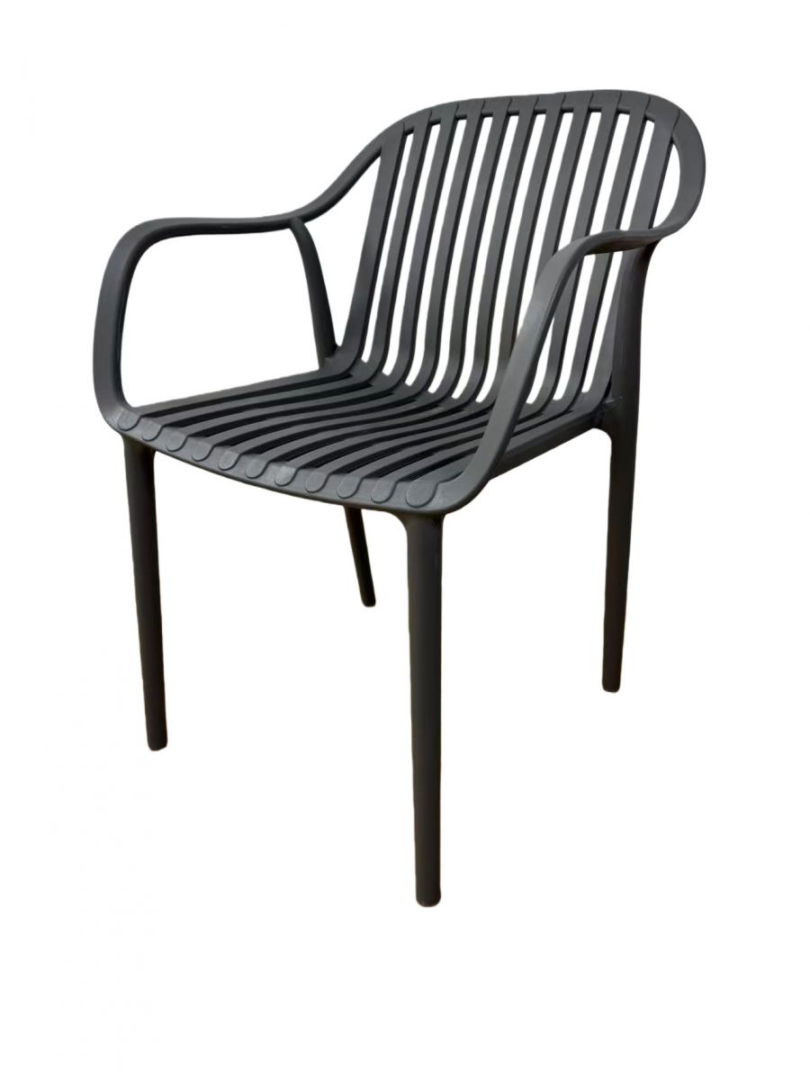 "Мохито" стул пластиковый, цвет темно-серый