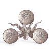 Монетница Secret De Maison OCTOPUS3 ( mod. 9613 ) алюминиевый сплав, 35x26,5x9 см, никель-nickel - 2