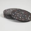 Набор из 4-х подставок Tiana черный - 2