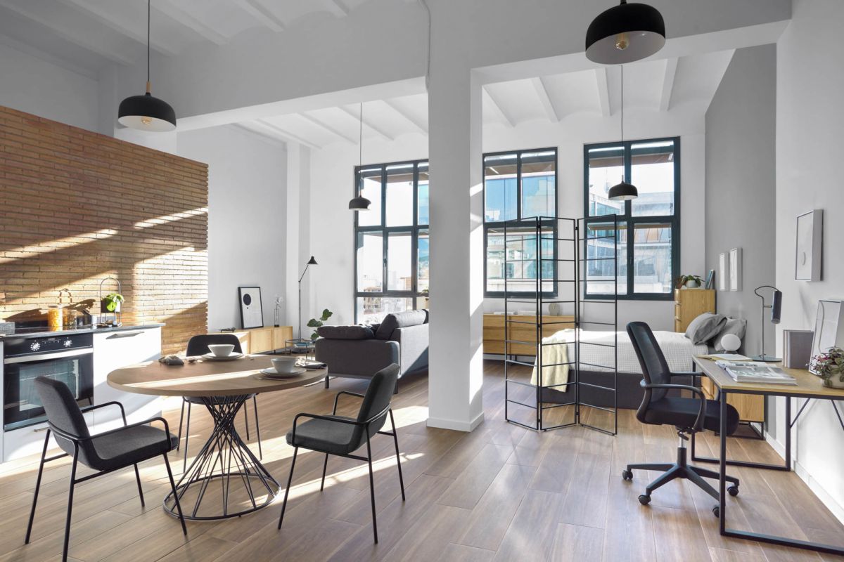 Набор из двух картин Brunella белых 32 х 42 см