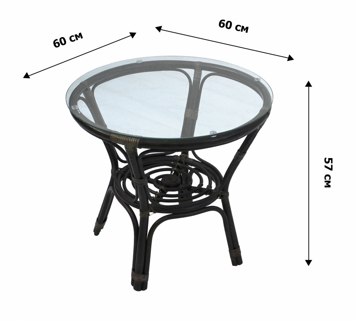 Набор мебели Багамы арт.CV-B01C коричневый, бежевый (диван+2кресла+стол (2 уп.), каркас коричн., по