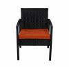 Набор мебели Бостон арт.SFS002 черный, оранжевый "Garden story" - 12