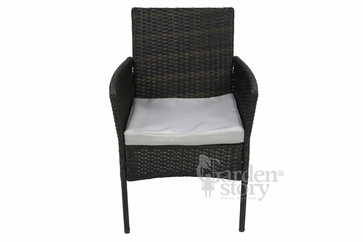 Набор мебели Доминика арт.SFS003 темно-коричневый, серый "Garden story"