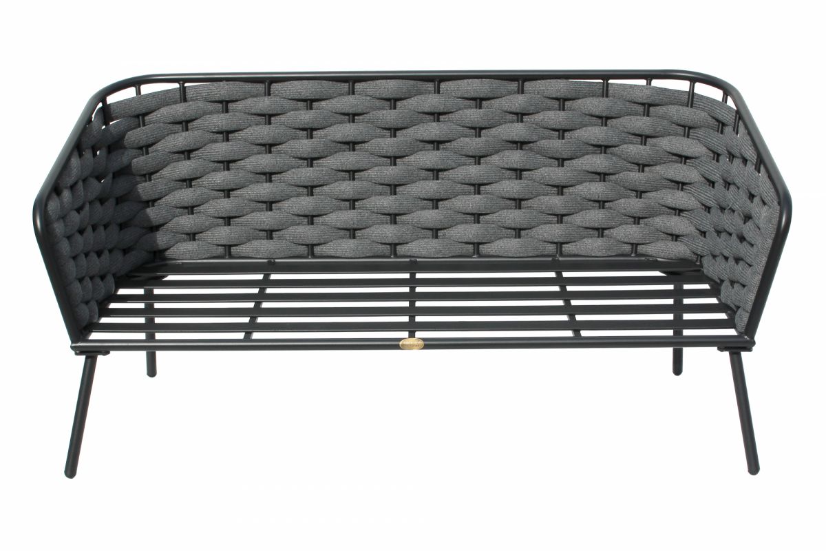 Набор мебели Фокси арт.GS057 антрацит, серый 1 уп. (стол+2кресла+диван) "Garden story"