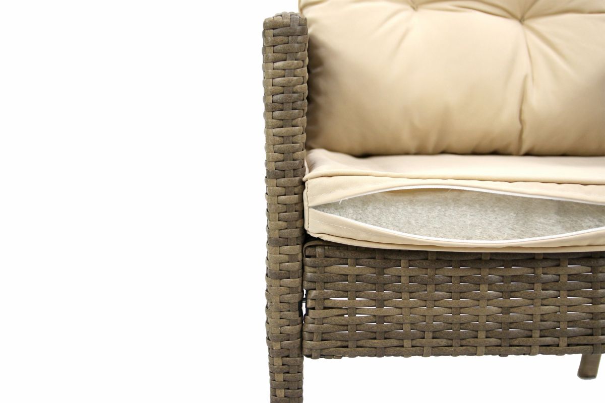 Набор мебели Милена арт.SFS078 коричневый, бежевый "Garden story"