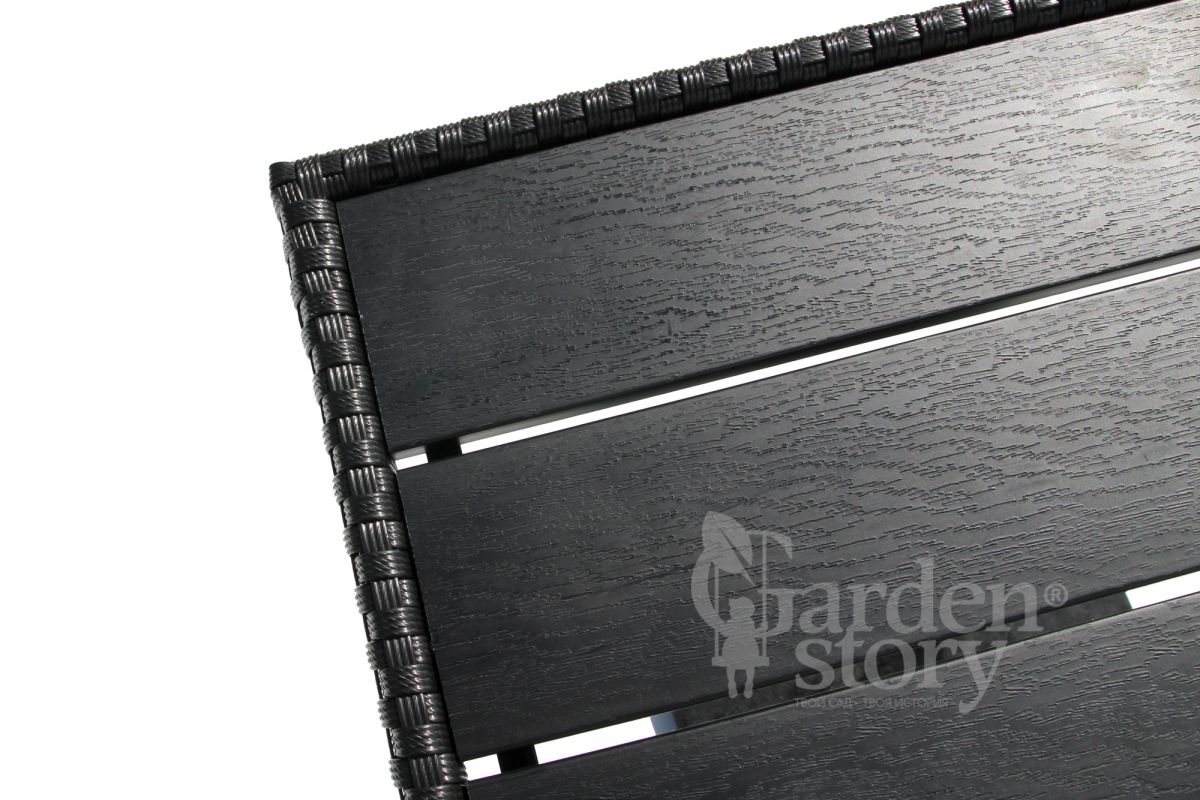 Набор мебели Парис мини арт.GS013-GS016 черный, "Garden story"