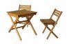 Набор мебели раскладной Дятел арт.G-001-OAK, G-СH-001-OAK бежевый, 3 уп (1 уп Стол; 2 уп Стул) - 10