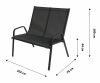 Набор мебели Сан-ремо Делюкс арт.SC-092KD-SC-089-4562-MT003 черный, "Garden story" - 3