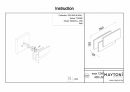 Настенный светильник (бра) Technical C804WL-L12W - 4