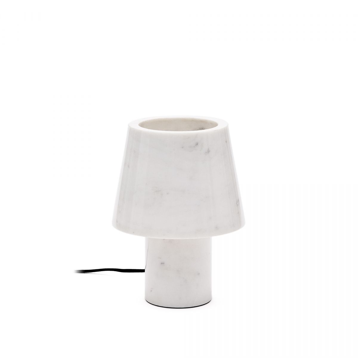 Настольная лампа Alaro из белого мрамора