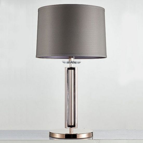 Настольная лампа декоративная Newport 4400 4401-T black nickel без абажура